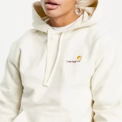 Carhartt WIP Contra Fleece Hoodie - Off White