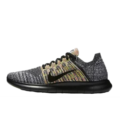 Nike Free RN Flyknit Black Hyper Punch