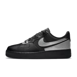 3M X Nike Air Force 1 Low Black Silver