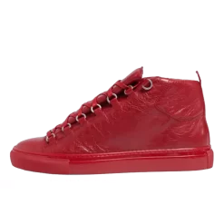 Balenciaga Arena Creased Leather Red