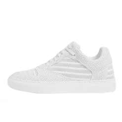 Balenciaga Perforated Leather Triple White