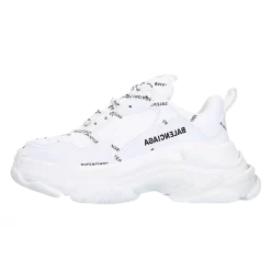 Balenciaga Triple S Logo-print White Black