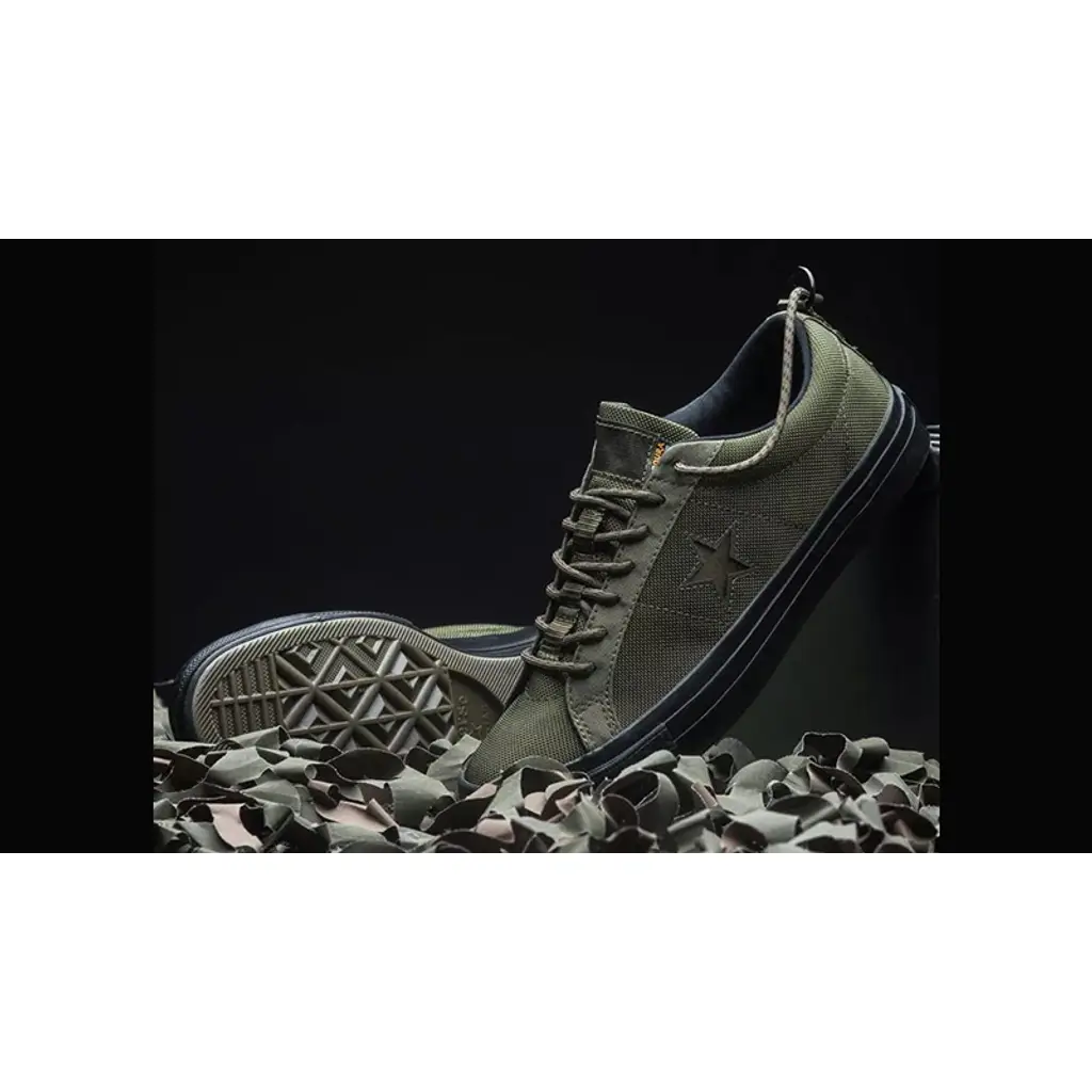 Carhartt X Converse One Star WIP Olive Black - Image 2