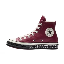 Converse Chuck 70 Love Graphic High Top Egret Black