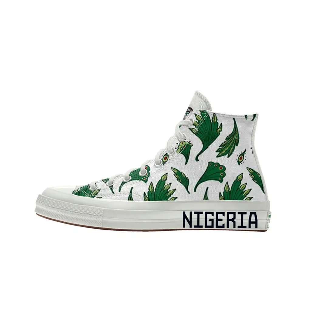 Converse Chuck 70 High Top Nigeria National Football Team By You - Image 3