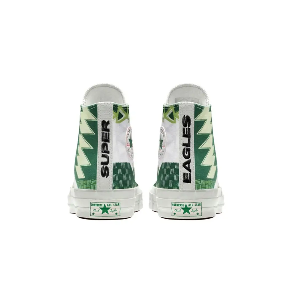 Converse Chuck 70 High Top Nigeria National Football Team By You - Image 7