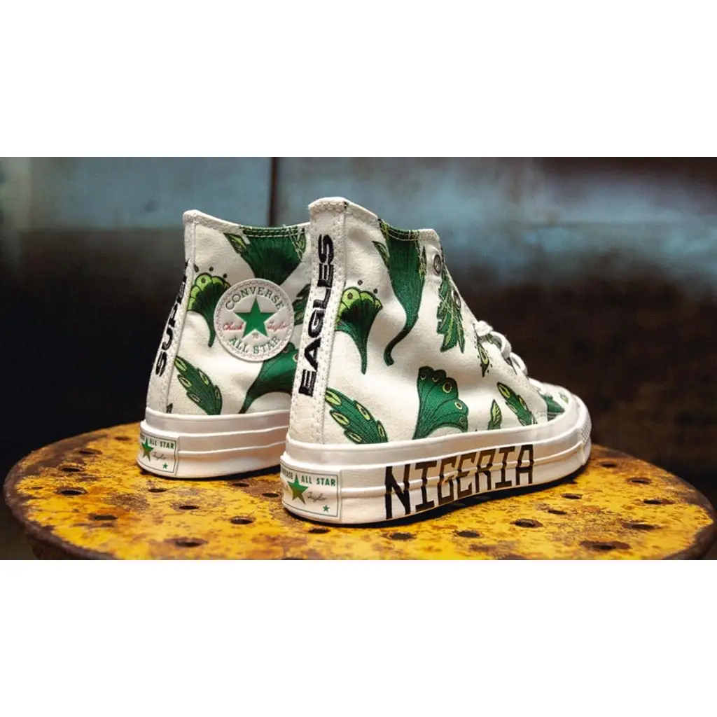 Converse Chuck 70 High Top Nigeria National Football Team By You - Image 4