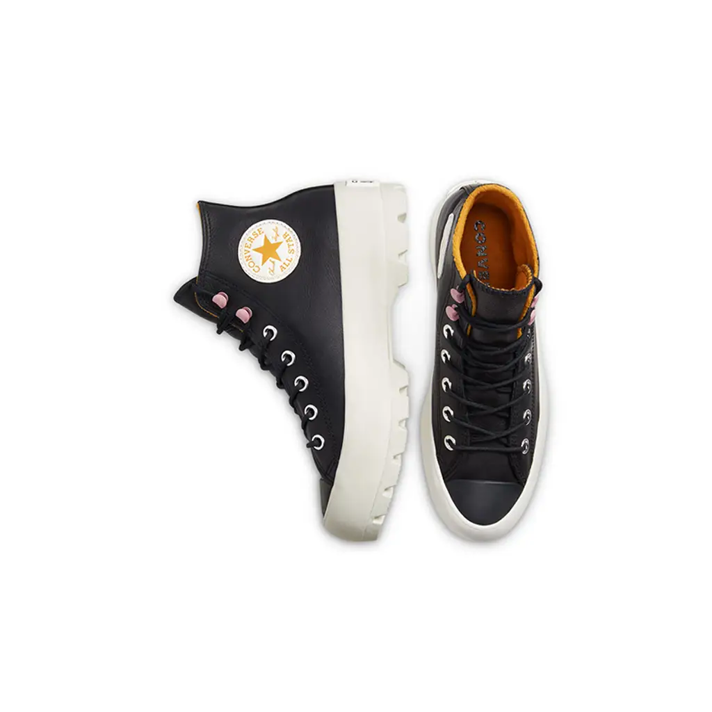 Converse Chuck Taylor All Star Lugged Winter High Top Black Saffron - Image 3