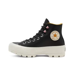 Converse Chuck Taylor All Star Lugged Winter High Top Black Saffron