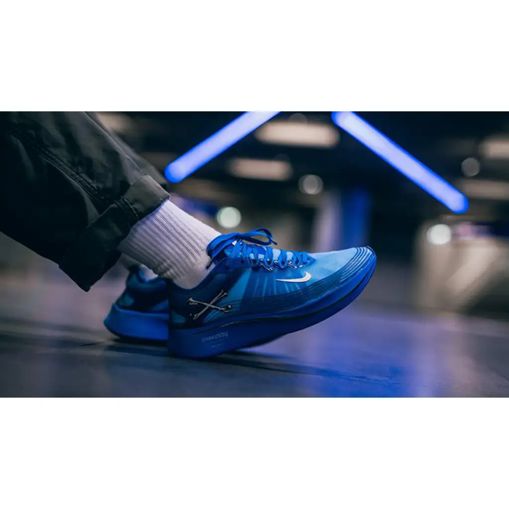 GYAKUSOU X Nike Zoom Fly SP Blue - Image 3
