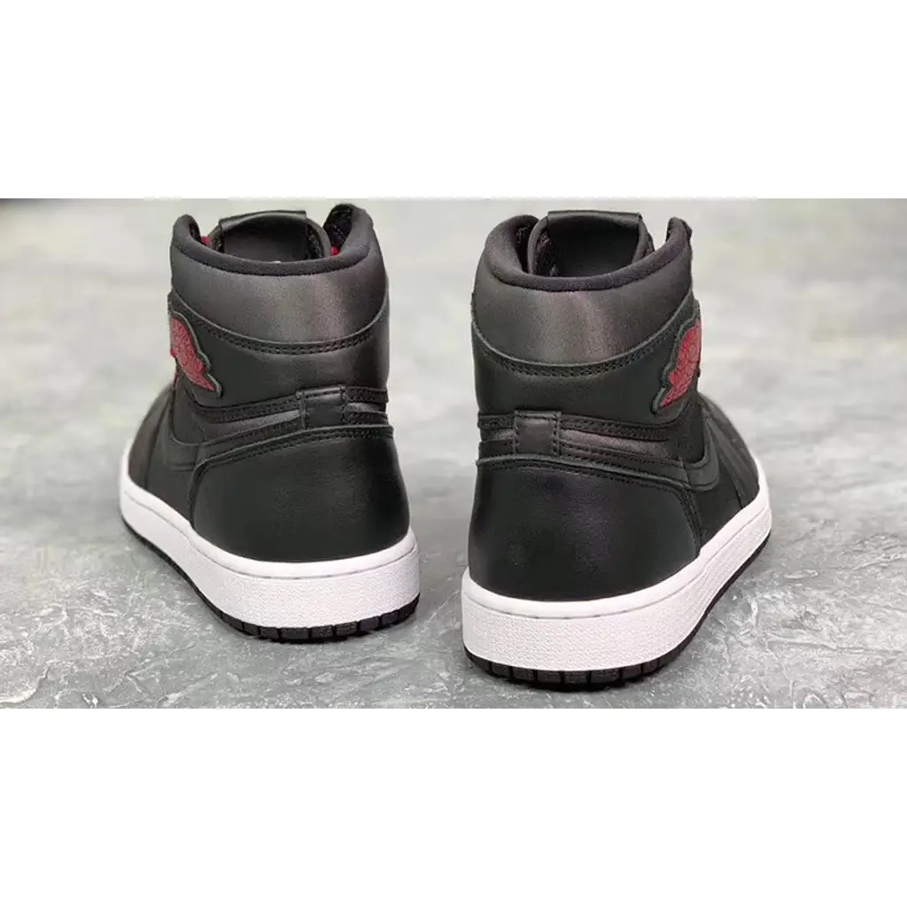 Nike Jordan 1 Black Satin - Image 6
