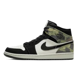 Nike Jordan 1 Mid Camo Green