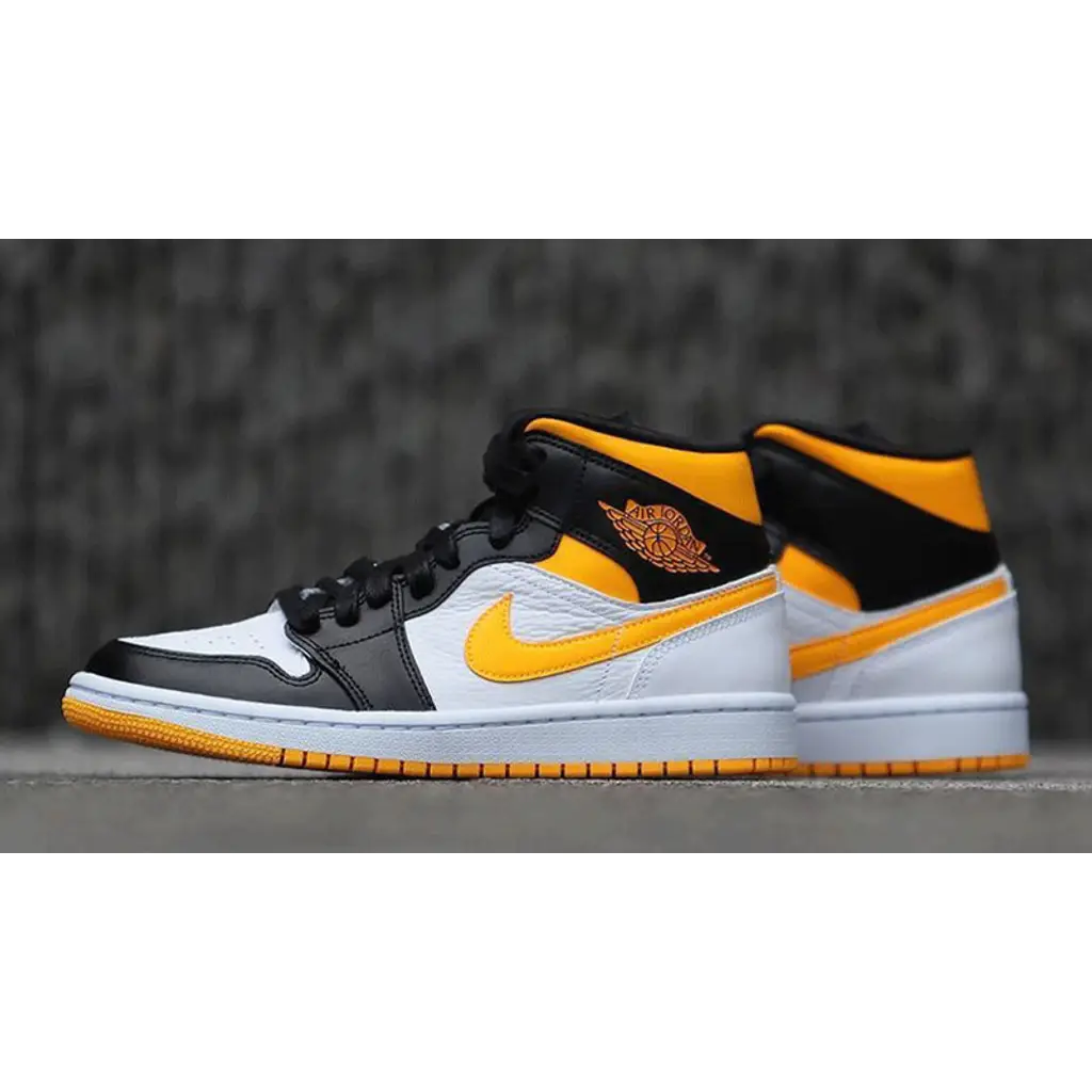 Nike Jordan 1 Mid Laser Orange Womens - Image 2