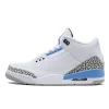 Nike Jordan 3 UNC White