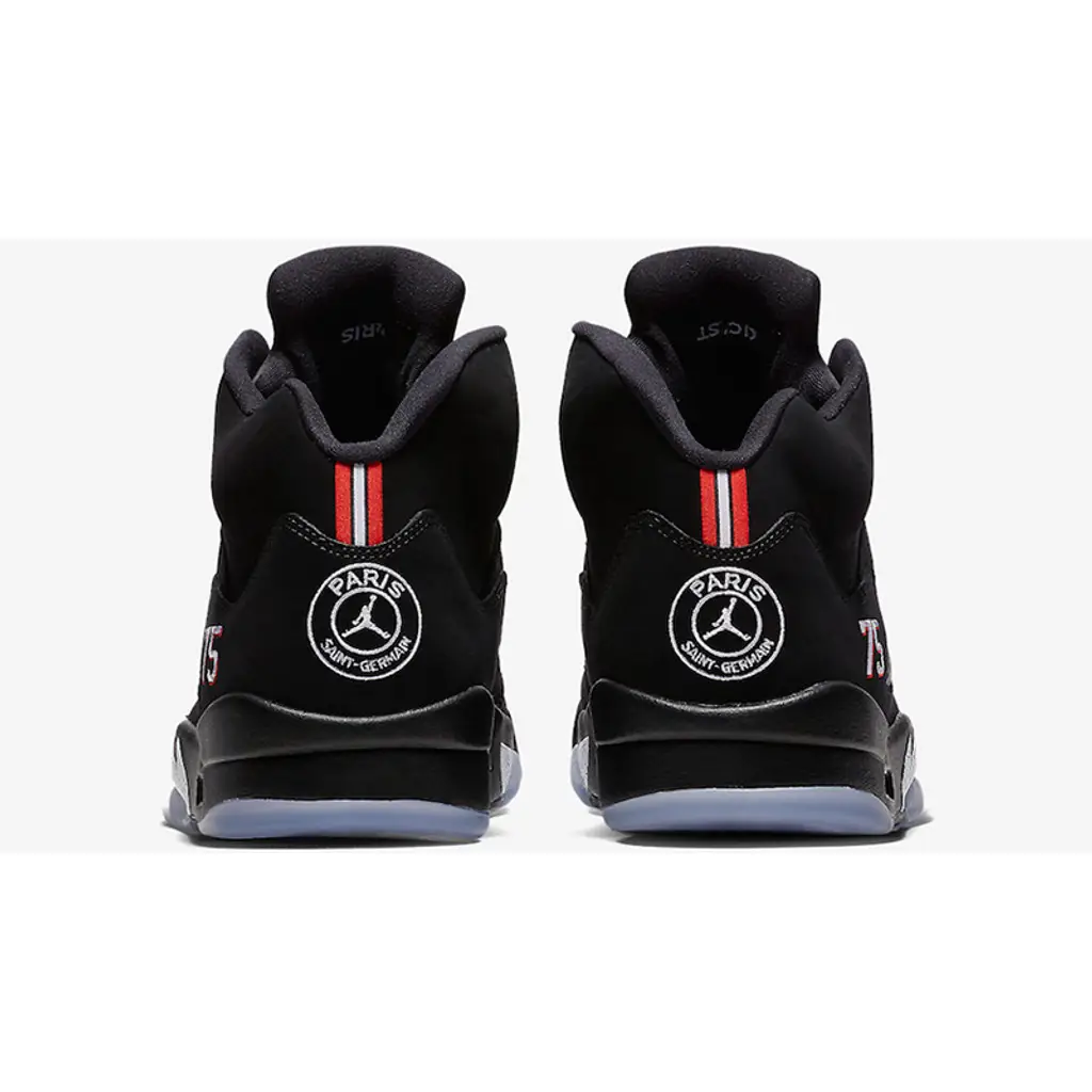 Nike Jordan 5 PSG Black - Image 4