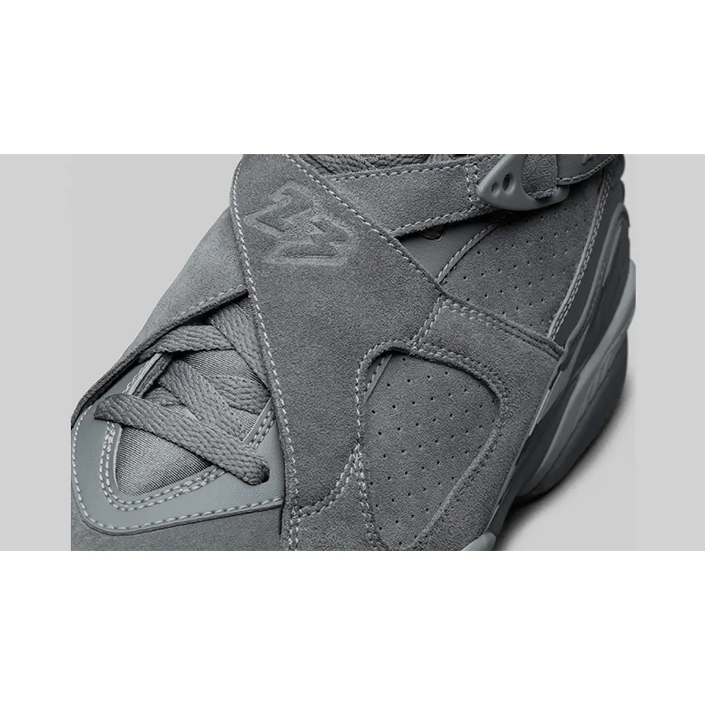 Nike Jordan 8 Cool Grey - Image 3