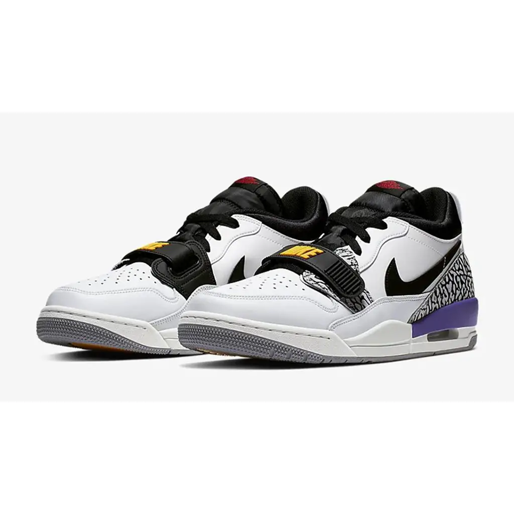 Nike Jordan Legacy 312 Low White Purple - Image 2