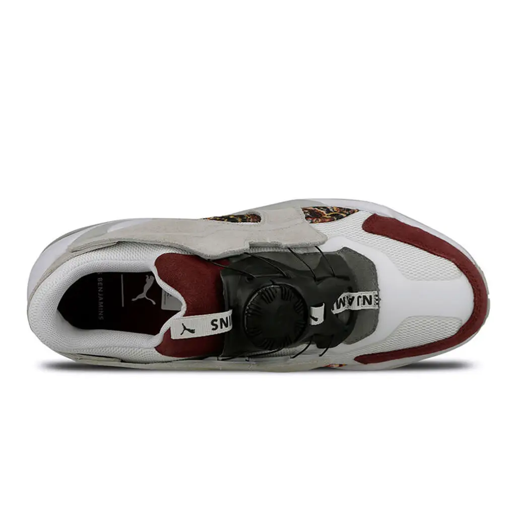 Les Benjamins X PUMA Thunder Disc White Grey - Image 3