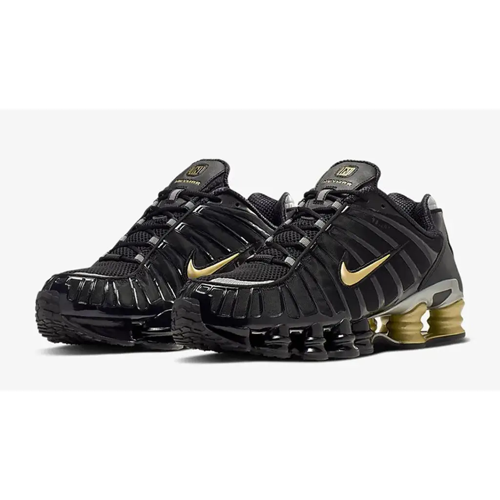 Neymar X Nike Shox TL Black Gold - Image 2