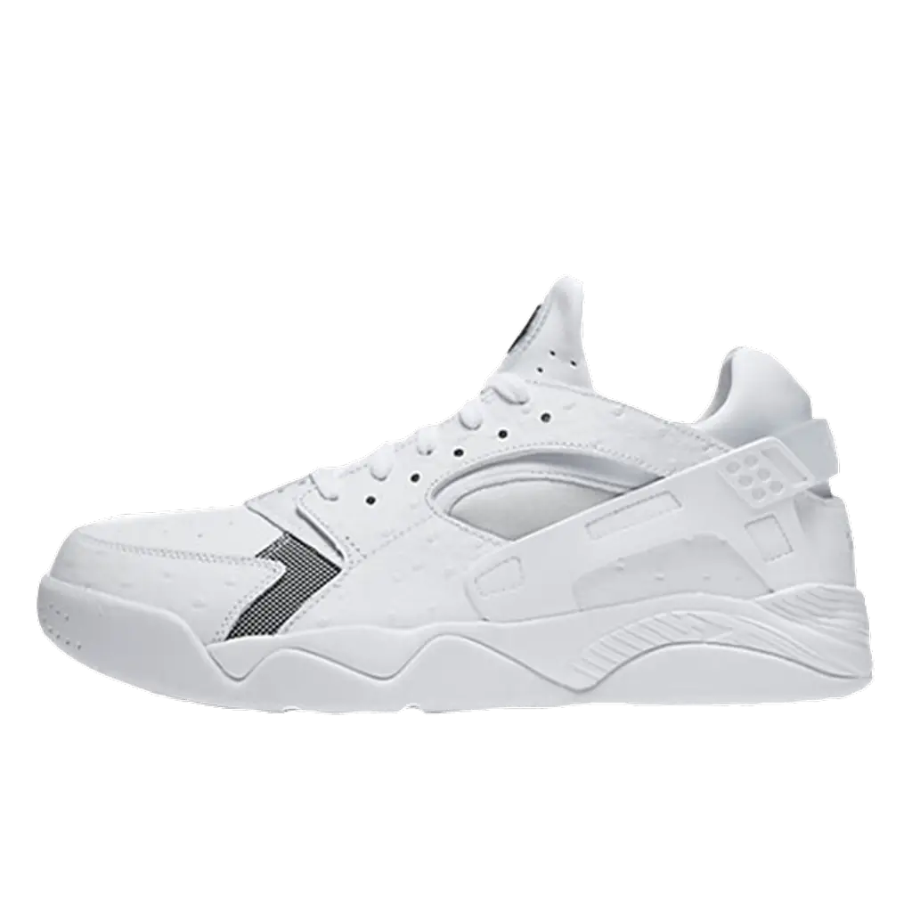 Nike Air Flight Huarache Low White Ostrich