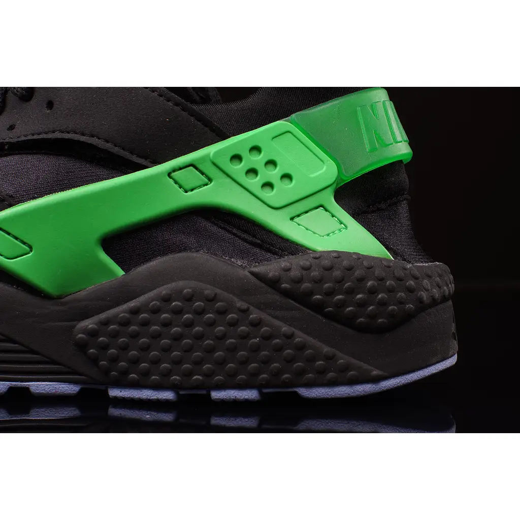 Nike Air Huarache Black Poison Green - Image 4