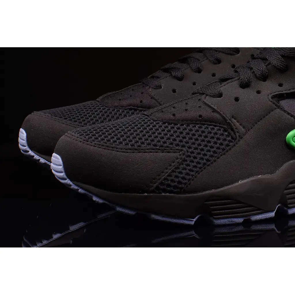 Nike Air Huarache Black Poison Green - Image 2
