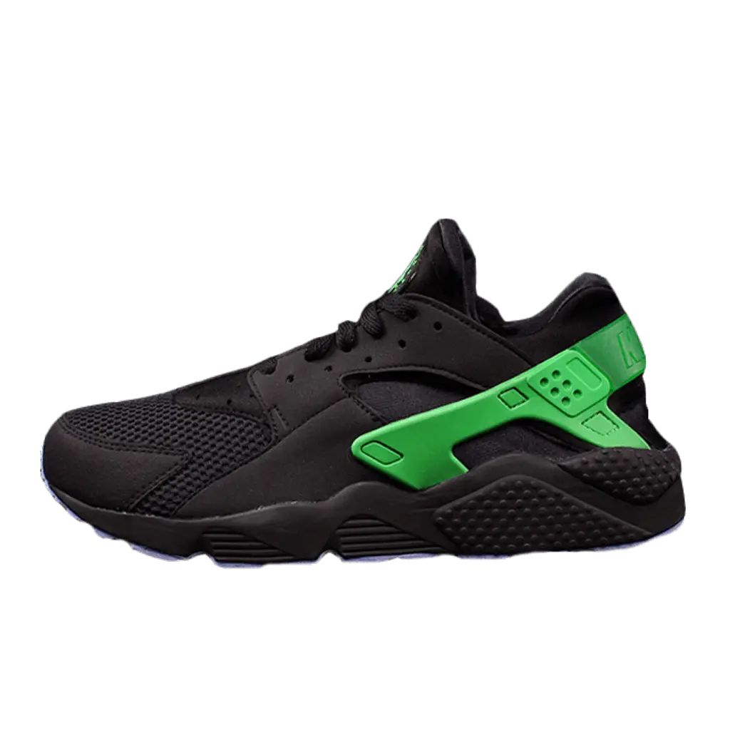 Nike Air Huarache Black Poison Green