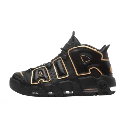 Nike Air More Uptempo France Black Gold