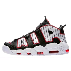 Nike Air More Uptempo Pinstripe Black White