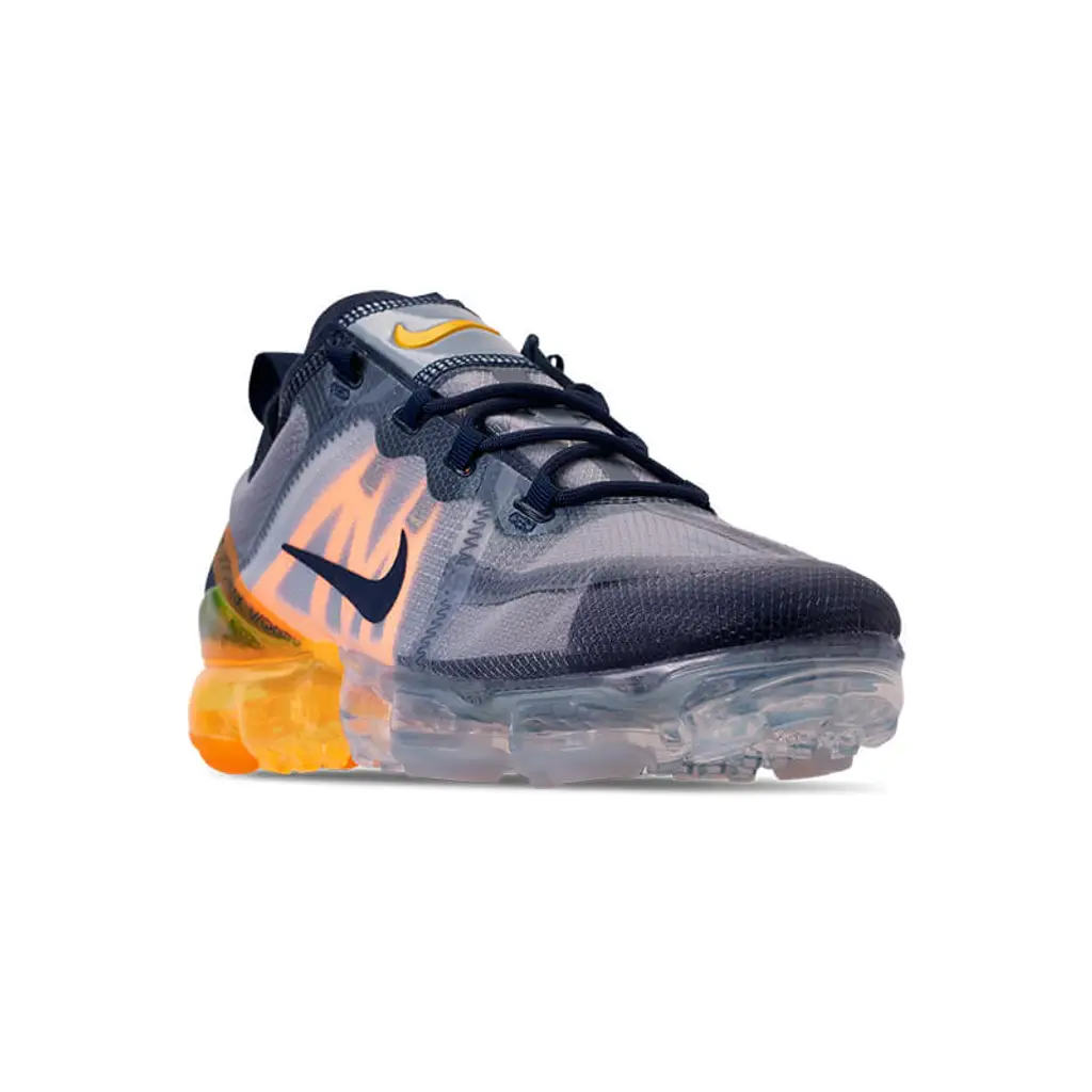 Nike Air VaporMax 2019 Navy Orange - Image 2