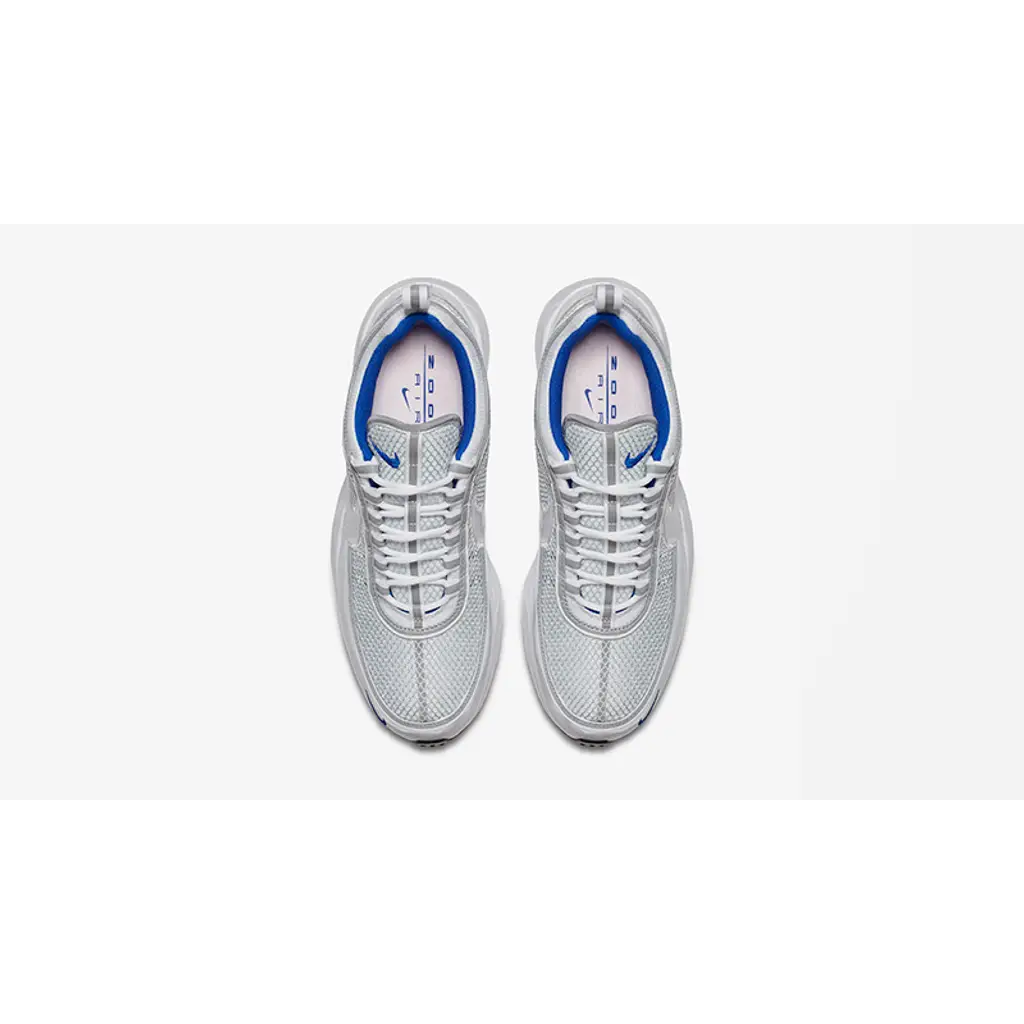 Nike Air Zoom Spiridon 16 White Blue - Image 3