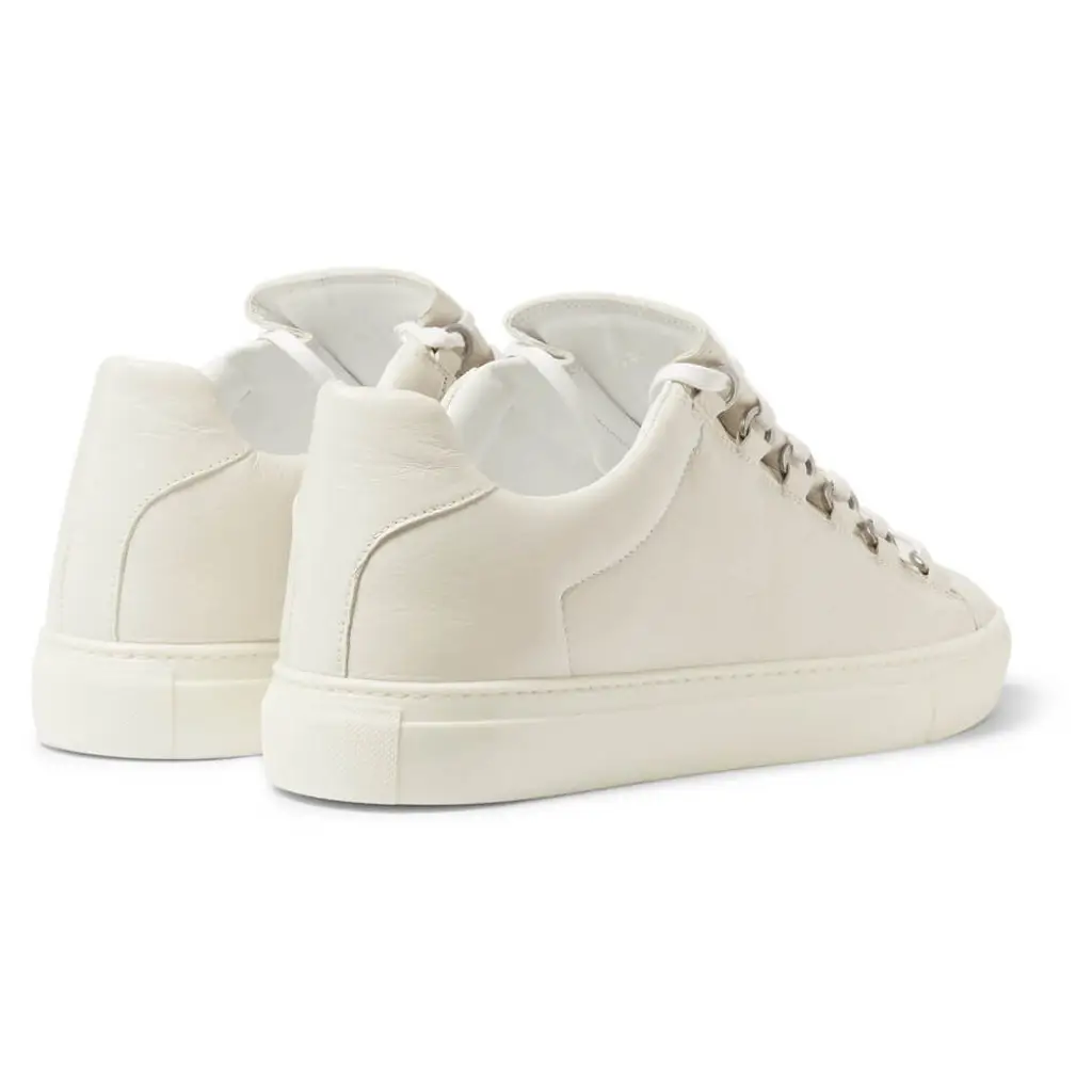 Balenciaga Arena Creased Leather Low White - Image 6