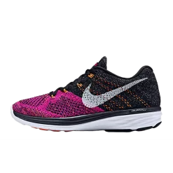 Nike Flyknit Lunar 3 Black Fuschia Flash