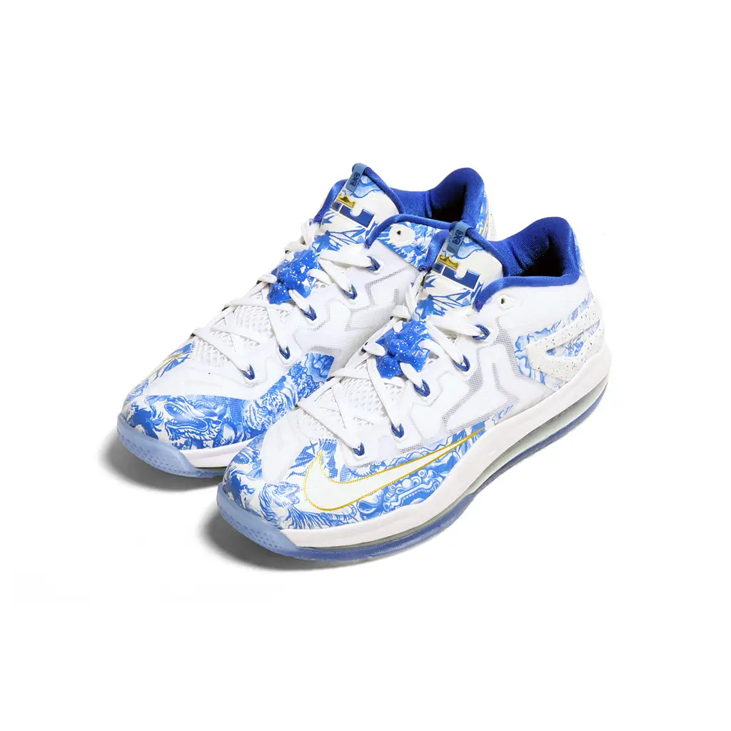 Nike Max LeBron 11 Low China Pack White - Image 2