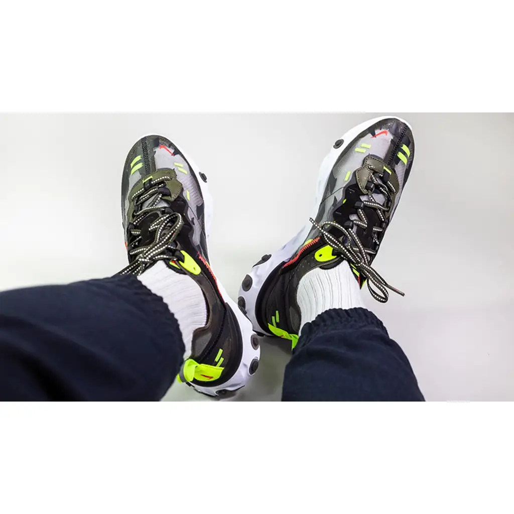 Nike React Element 87 Camo Volt - Image 3