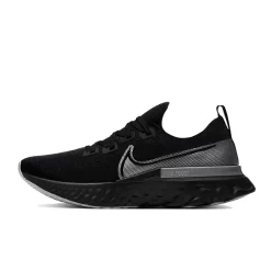 Nike React Infinity Run Flyknit Black Silver