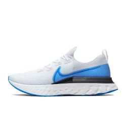 Nike React Infinity Run Flyknit White Photo Blue
