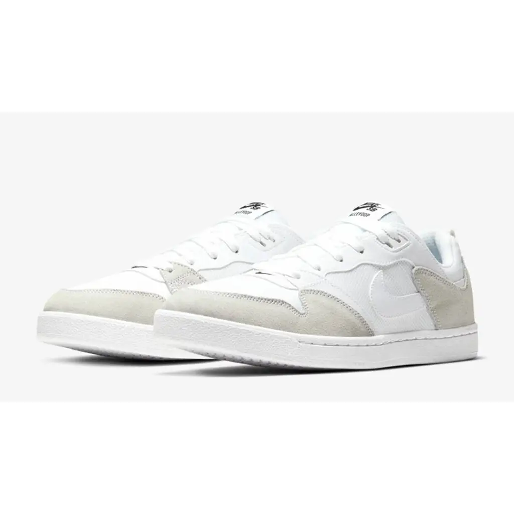 Nike SB Alleyoop White Grey - Image 2