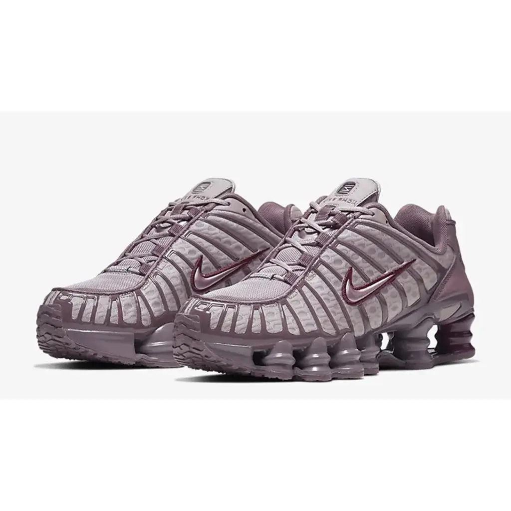 Nike Shox TL Pumice Maroon - Image 2