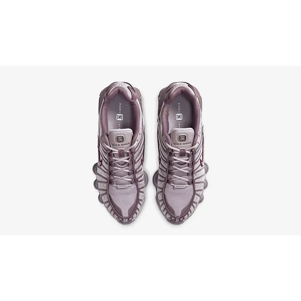 Nike Shox TL Pumice Maroon - Image 3