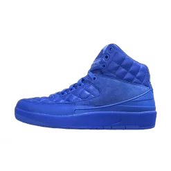 Nike X Just Don Air Jordan 2 Retro Bright Blue