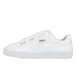 PUMA Basket Heart Patent White