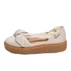 Rihanna X PUMA Fenty Bow Creeper Sandal Oatmeal Gum