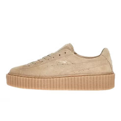 PUMA X Rihanna Suede Creepers Oatmeal