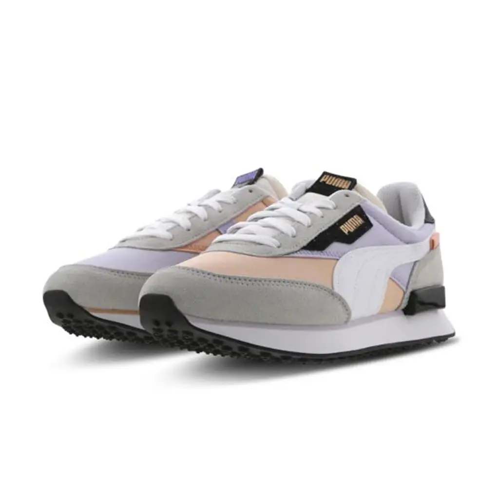 Puma Future Rider Asymetric White Pink Sand - Image 2