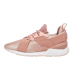 PUMA Muse Satin EP Peach Beige Womens