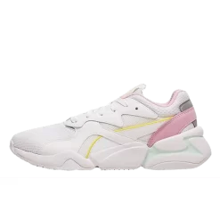 PUMA Nova 90s Bloc White Aqua Womens