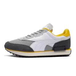PUMA Porsche Legacy Future Rider Grey Yellow
