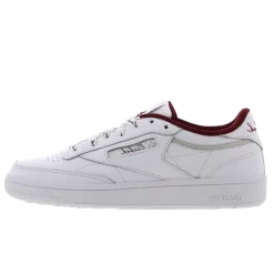 Reebok Classic Leather Club C White Burgundy