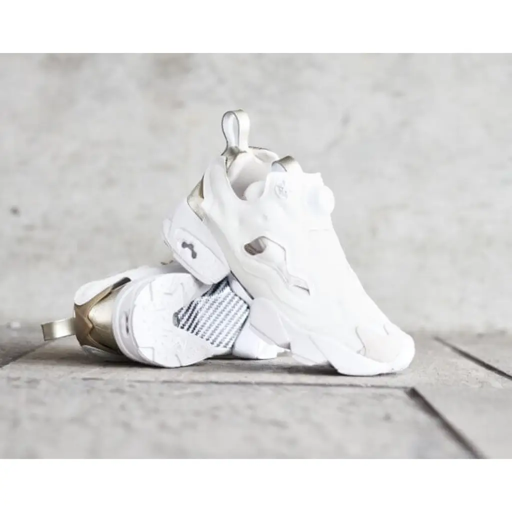 Reebok Insta Pump Fury PM Chalk Gold - Image 2